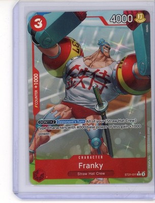 Franky Alt Art ST21-011 Starter Deck 21: EX Gear 5 Monkey.D.Luffy
