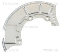 Vorderachse Rechts Triscan 8125 29108 Spritzblech, Bremsscheibe FüR Audi,Seat,Sk