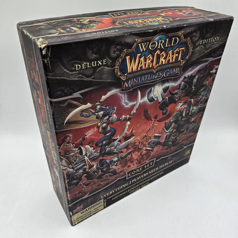 World of Warcraft Miniatures Game Deluxe Edition Core Set con 28 miniaturas y más Foto 2 de 4