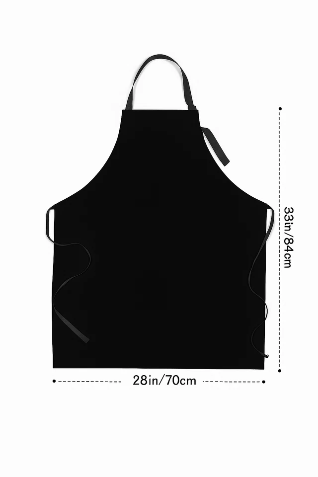 Delantal muñeco de nieve de Navidad cuello ajustable vacaciones de invierno Foto 3 de 4