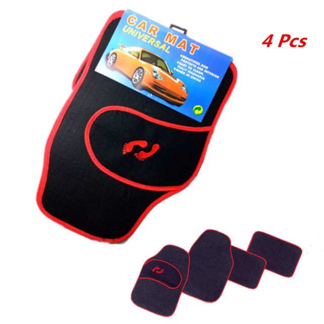 Car Footprint Floor Front Rear Mat Carpet Heavy Duty Heel Prevent Wear