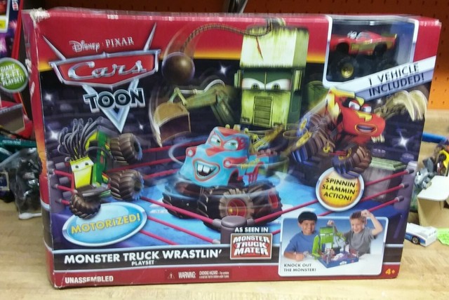 disney cars monster truck set