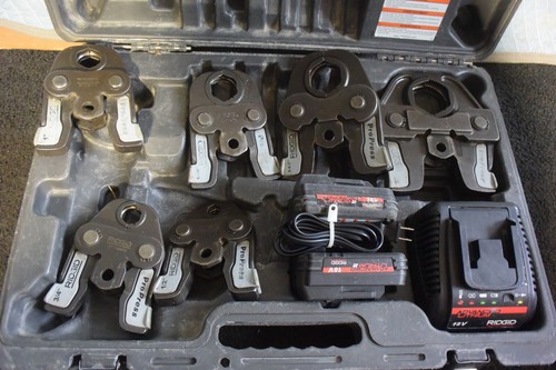 Ridgid Propress Model RP340 with 6 Copper Pipe Press Tool Jaws #2 - 第 3/20 張圖片