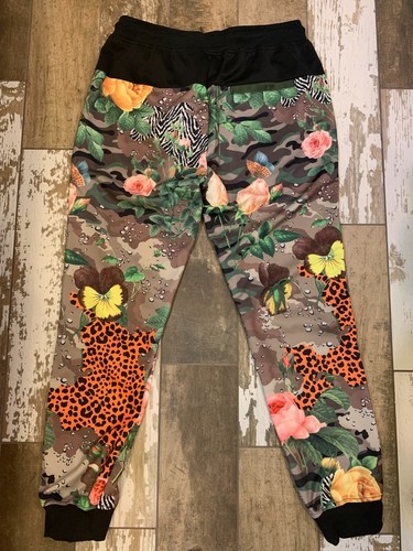 Reason Brand Herren Kordelzug Schweißhose Blumenmuster FO-220 - Bild 7 von 10