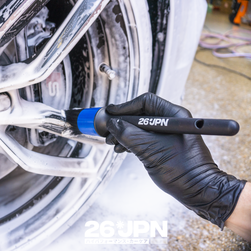 26JPN Detail Brushes Set of 3, Car Detailing Brush, Motorcycle