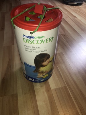 imaginarium discovery wooden block set