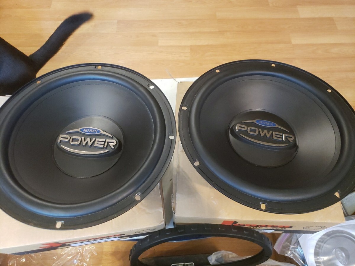 2) JENSEN POWER JPW124 12
