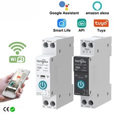 WIFI Circuit Breaker Energy Meter 1P 63A DIN ...