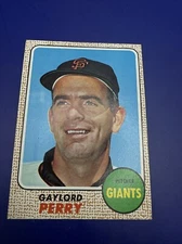 1968 Topps #65 Gaylord Perry Stunner Razor Sharp Beauty 314 Wins 2xCy HOF Nrmt