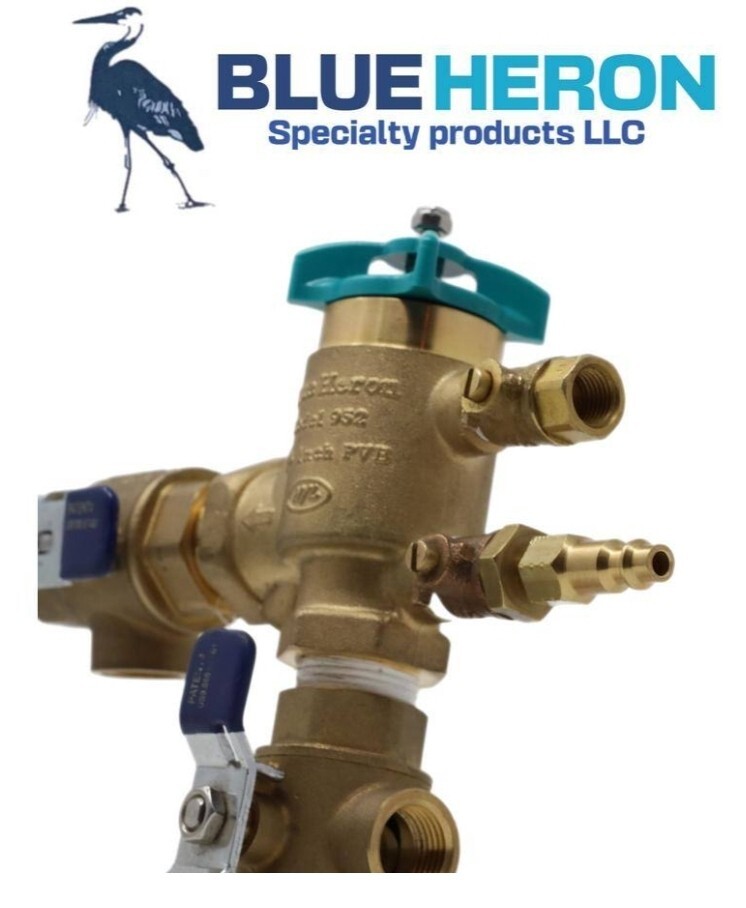 Kit Riparazione Cofano Blue Heron Per Febco 765, PVB 1/2 3/4, Made In USA