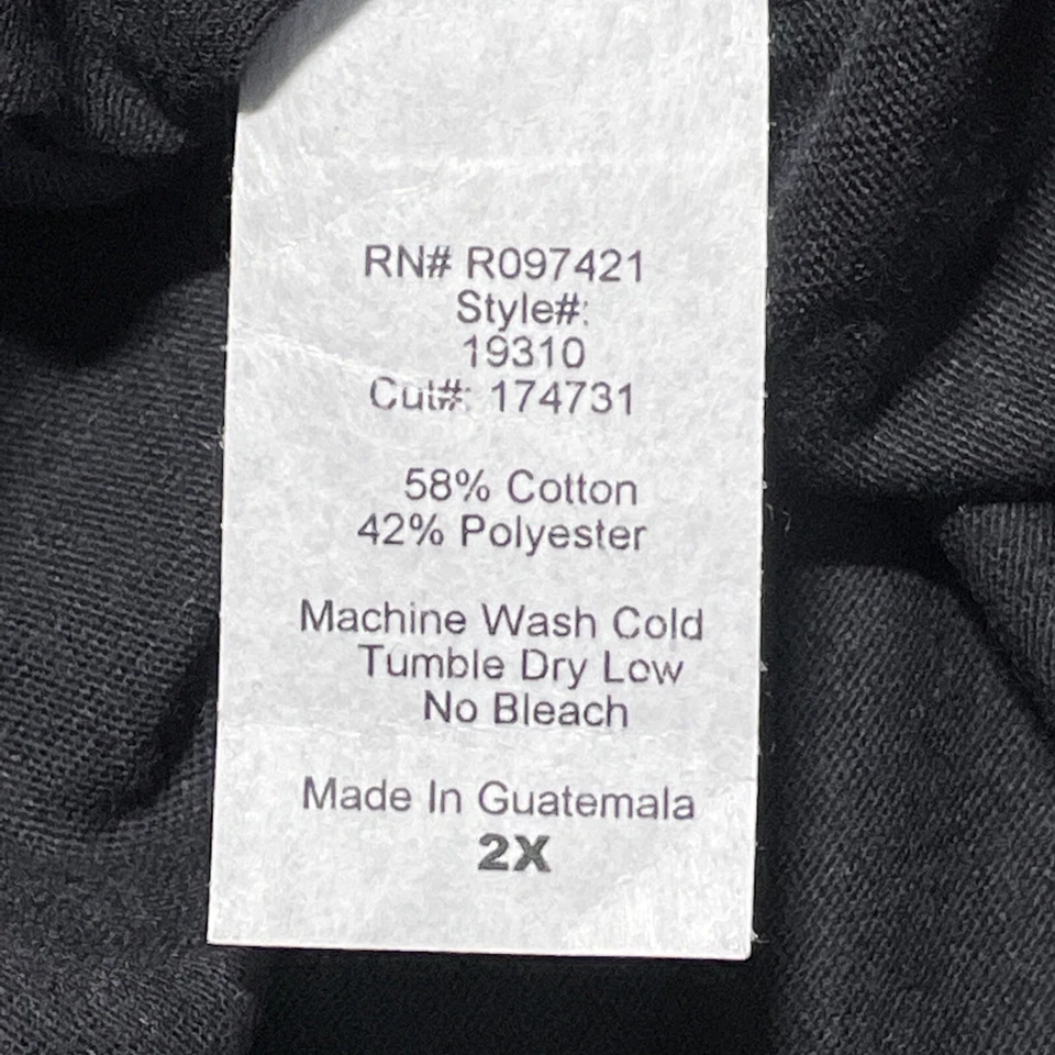 Nuevo top de mujer de aleación manga corta hombro frío negro talla 2X Foto 4 de 4