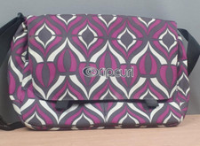 Rip Curl Purple & Black Messenger Laptop Bag RipCurl Satchel Shoulder Bag