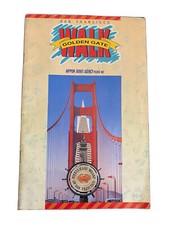 San Francisco Walk Golden Gate Vintage Nippon Travel Agency Asian Tourist Map