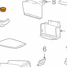 Ford OEM Floor Console Cup Holder F75Z7813562AAE New in package