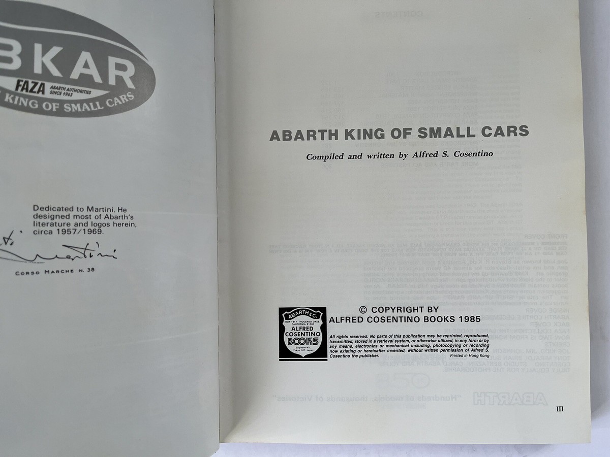 FIAT&ABARTH fan―BOOK vol.1〜6 vol.8 Amazon.com: Fiat