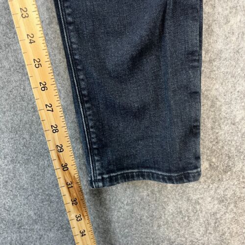 Emporio Armani Mens Jeans 30 32 Slim Fit Skinny Dark Wash Blue Stretch - Picture 6 of 14