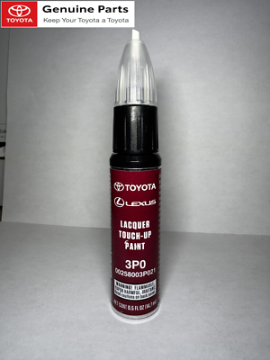 3P0 SUPER RED V Toyota factory touch-up Paint Pen tube Marker new