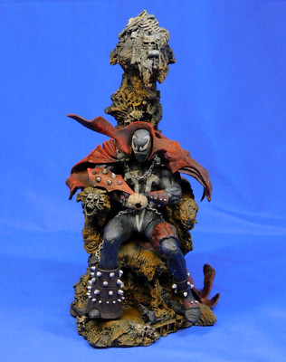 SPAWN VII ON THRONE DELUXE SERIES 21 ALTERNATE REALITIES MCFARLANE TOYS COMPLETE
