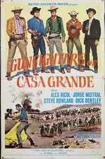 Gunfighters Of The Casa Grande (1965) Original vintage U.S one sheet movie poste