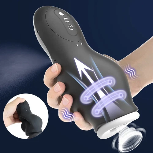 Male Masturbaters Automatic HandsFree Sucking Mastubator Cup Sex Toys for Men - Bild 5 von 16