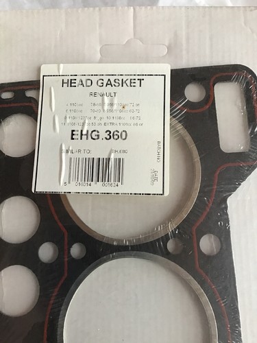 Kit guarnizioni testa renault 4,5,6,8,9,10,11 Clio Rodeo EHG360 BH680 - Foto 2 di 2