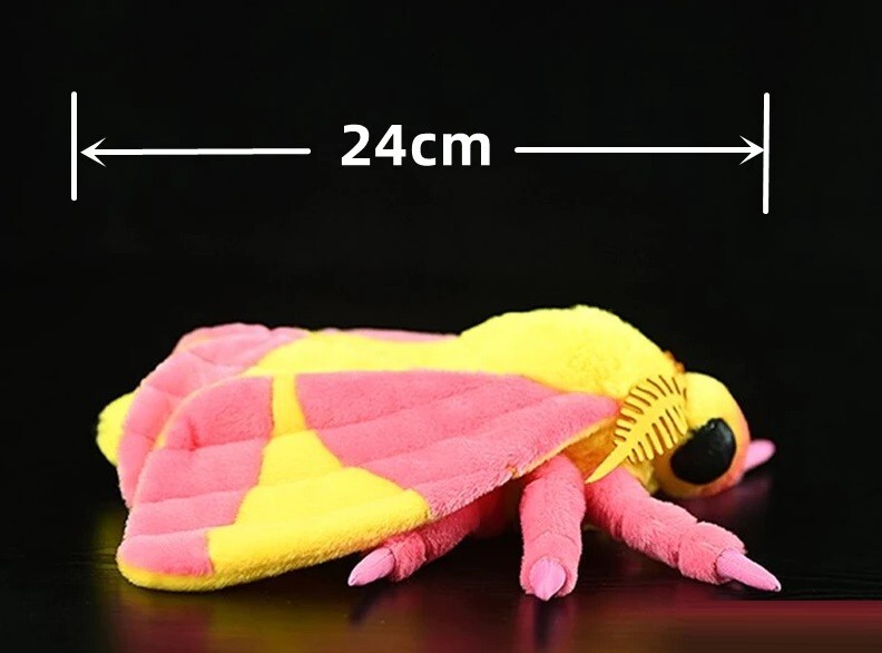Rosy Maple Moth Insect 10 Inch Stuffed Animal Plush Toys Doll Kids