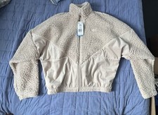 Adidas Adicolor Corduroy Fleece Mix Jacket Womens Size Xs Brand New W/ Tags