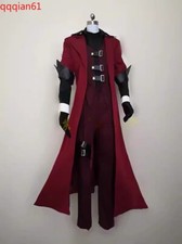 Devil May Cry HD Dante Cosplay Costume Full Set Halloween Coat Pants Vest Unisex