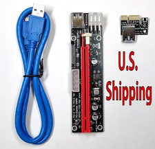 PCI-E 1x to 16x Powered USB3.0 GPU Riser Exte...