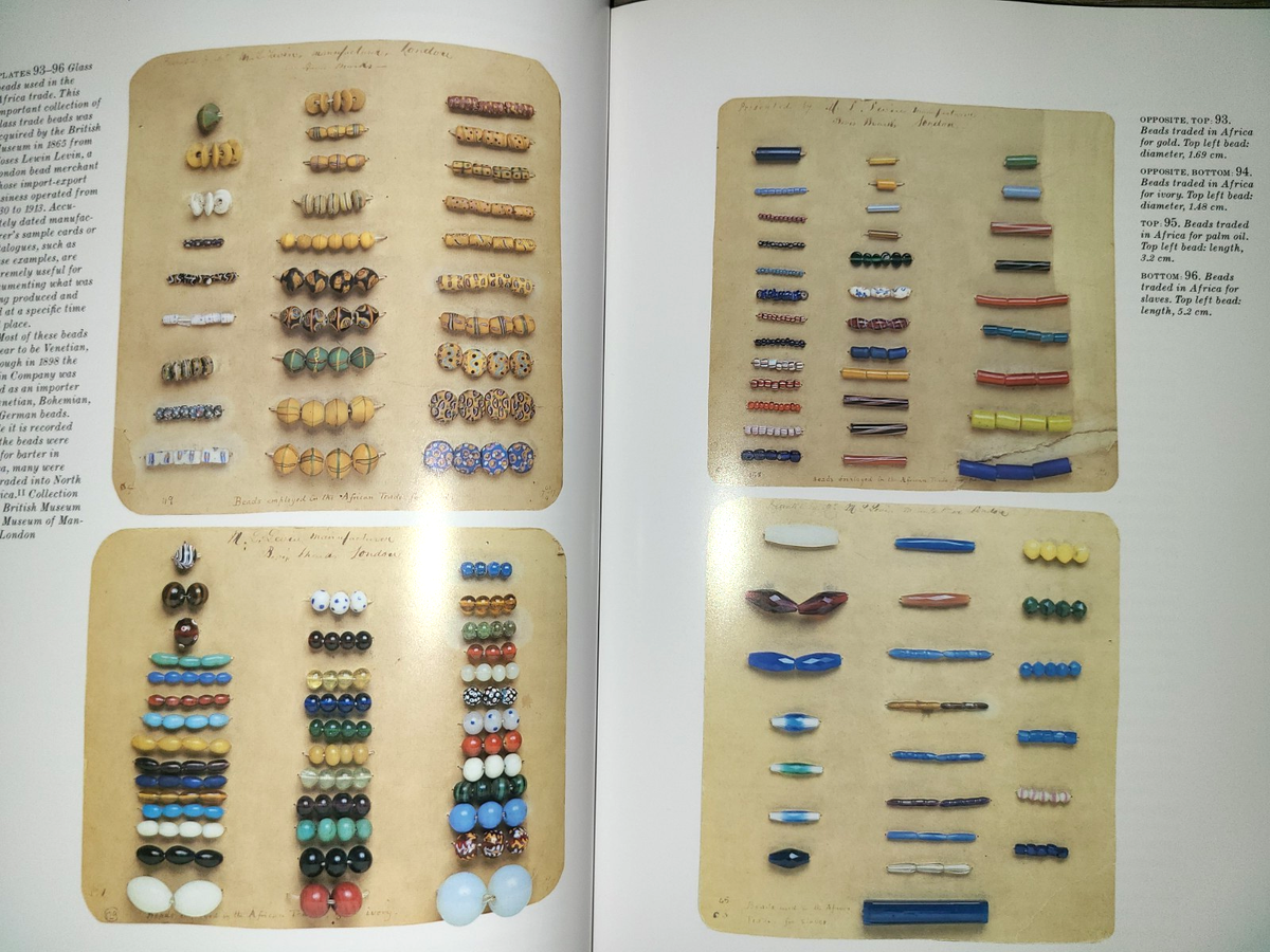 Vtg HC book, The History of Beads by Lois Sherr Dubin, 1987 | eBay