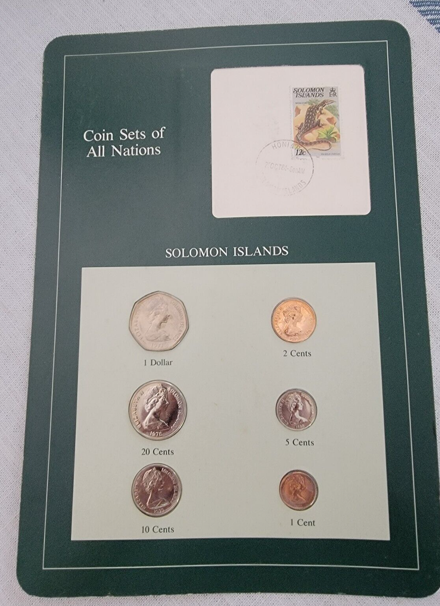 1977 Franklin Mint Coin Set Solomon Islands | eBay