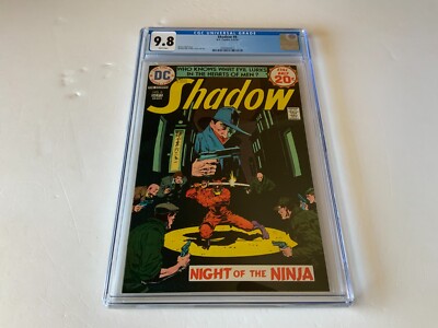 SHADOW 6 CGC 9.8 WHITE PGS NIGHT OF THE NINJA KALUTA O'NEILL DC COMICS 1974 M3T