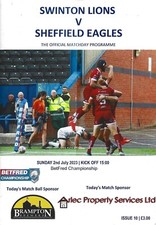 Swinton v Sheffield - 2023 Championship