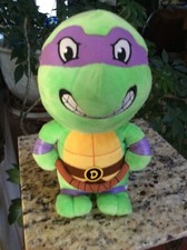 Donatello TMNT Turtles Benie Buddies Ty stuffed animal Plush figure 10 Inch