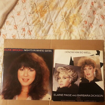 ELKIE BROOKS NIGHTS IN WHITE SATIN/ELAINE PAIGE&BARBARA DICKSON I KNOW HIM SO...