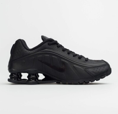 ★NIKE Shox R4 llic Black★ Buy Shox R4 'Triple Black Embroidered Swoosh' - 104265 044
