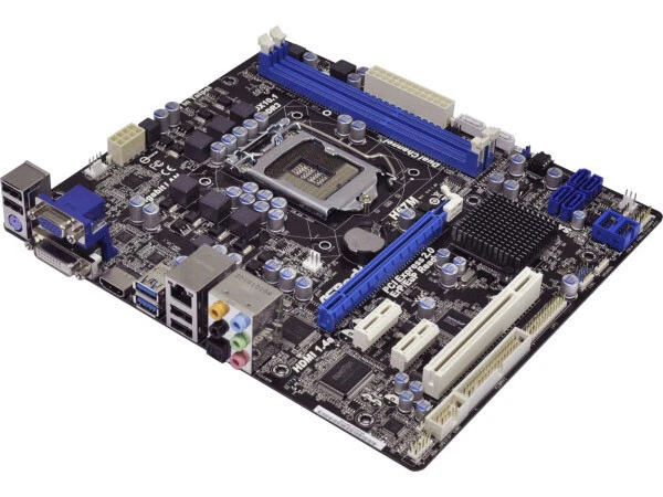 For ASROCK H67M motherboard H67 LGA1155 2*DDR3 16G VGA+DVI+HDMI M-ATX Tested OK - Image 2 of 4
