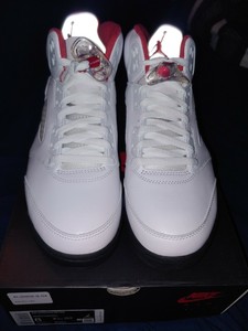 jordan 5 fire red eastbay