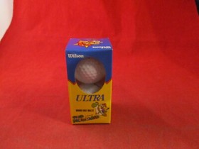Super Mario World Wilson Ultra 1 Promo 2 Golf Ball Set Yoshi SNES S Famicom Era