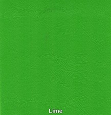 Vinyl Faux Leather Marine Upholstery Waterproof Lime 54 Inch Fabric BTY