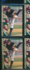 Lot (2) 2008 Multi-Ad #18 John Holdzkom Savannah Sand Gnats (CA54) SWSW6 