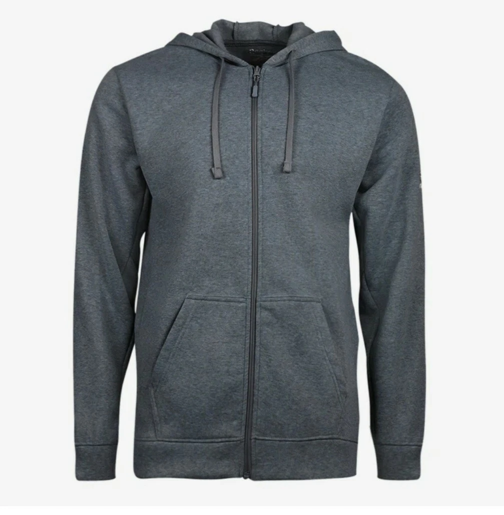 Reebok Menu0026#039;s Daybreak Full Zipup Hoodie Charcoal Size S | eBay