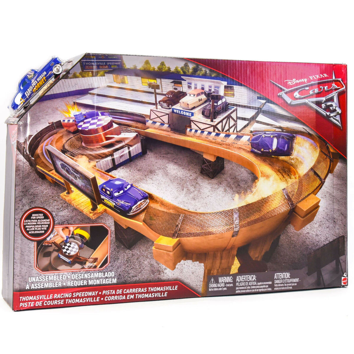 Disney Cars 3 Playsets - Florida Speedway Mega Garage/ Smash Crash Derby &  MORE