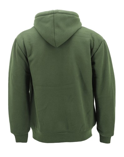 Men's Heavyweight Thermal Zip Up Hoodie Warm Sherpa Lined Sweater Jacket - Picture 19 of 29
