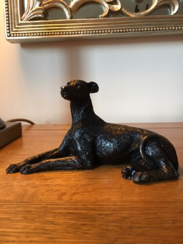 Greyhound - Figurine / Sculpture / Ornament / Bronze Resin - Lurcher - Picture 2 of 7