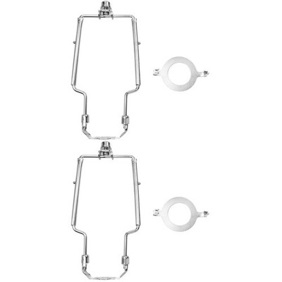 2 Pack Lampenschirm-hornhalterung Lampenschirm-hornrahmen Lampenschirmhalterung
