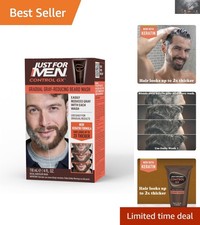 Control GX Grey Reducing Beard Wash with Keratin - 4 Fl Oz for Fuller Beards