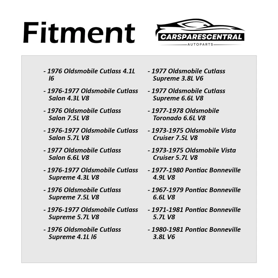 Cilindro de rueda de freno de tambor trasero 2x para Pontiac Laurentian 1980 1981 3,8 L Foto 4 de 4