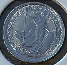 2020 1/10oz 999.5 Platinum Britannia 10 Pounds Queen Elizabeth II BU Condition 2249.90 per troy oz
