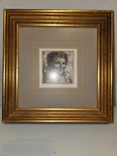 Thomas Cornell Etching Original Signed Pencil “Satyr” Contemporary American Art
